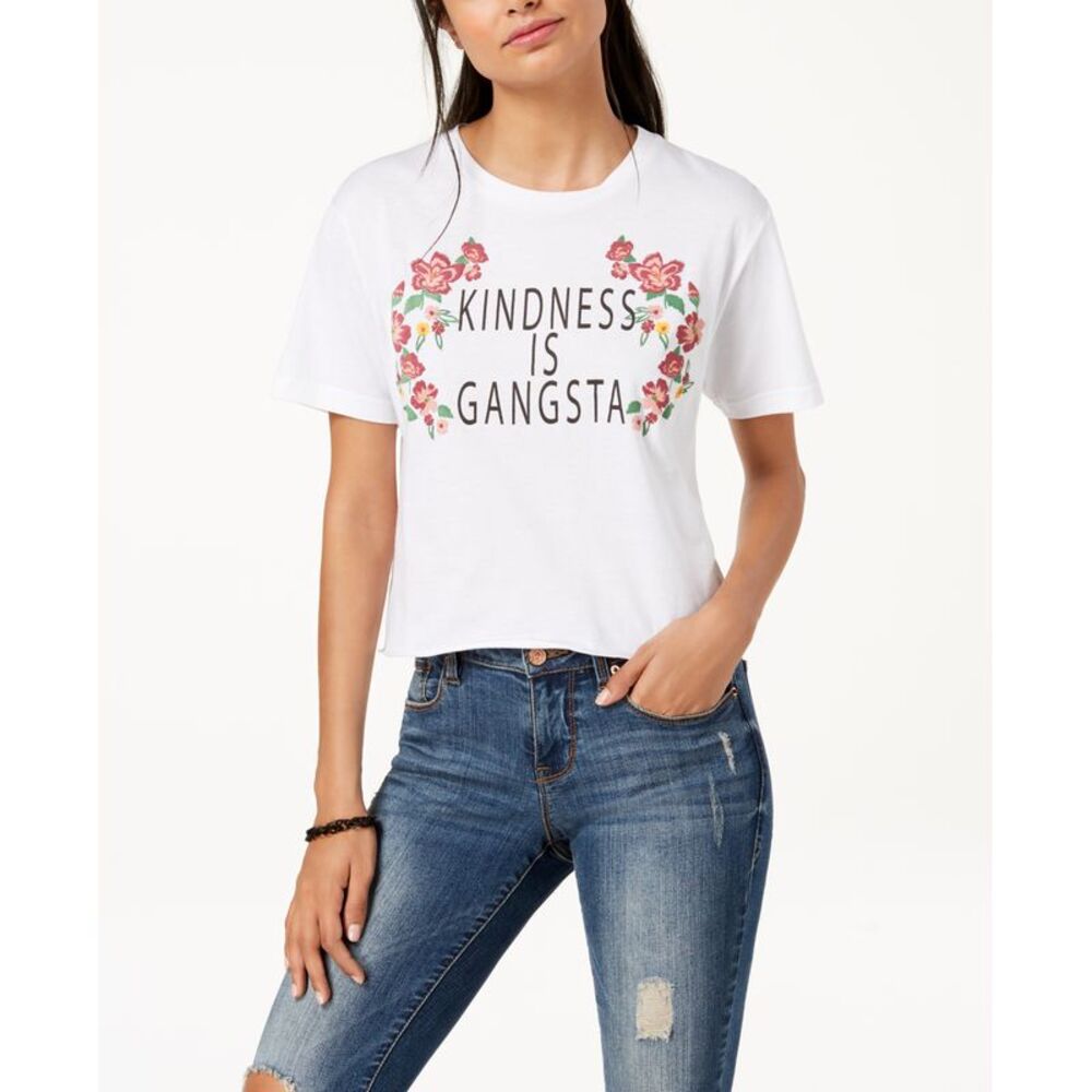 Pretty Rebellious Juniors Graphic T-Shirt